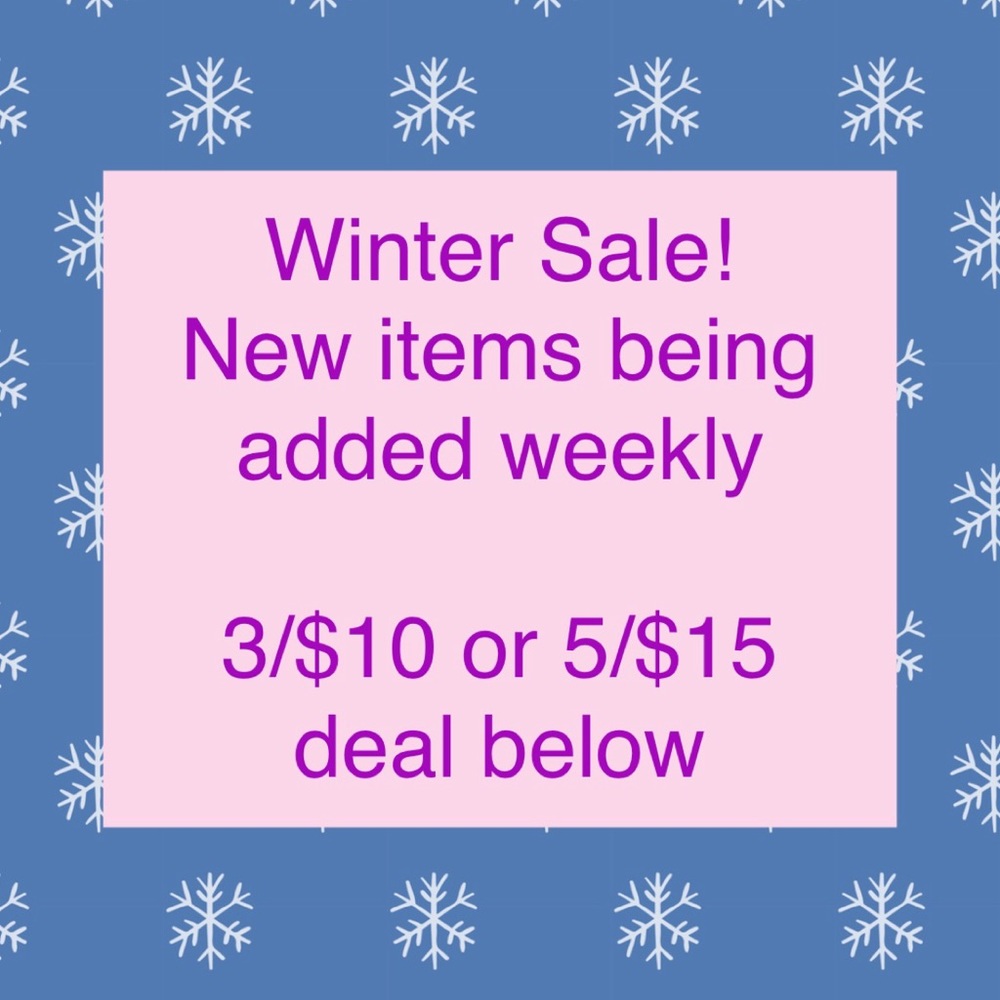 ❄️ Winter Sale happening NOW! ❄️ - Picture 1 of 1